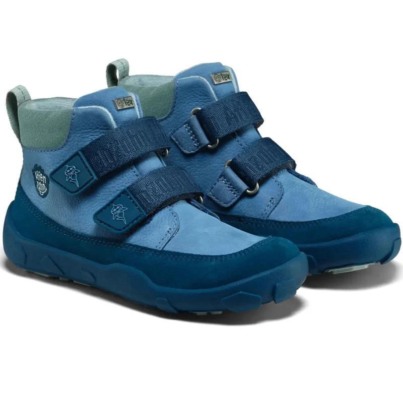 AFFENZAHN TEX Knöchelschuh LEDER FRIENDY HAI - blau / petrol
