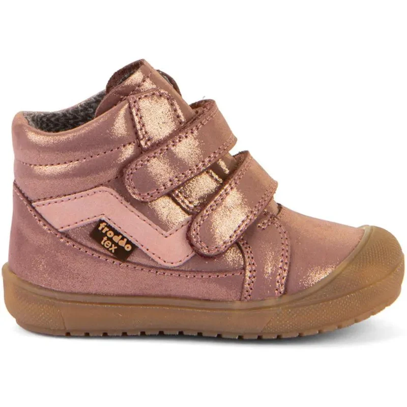 FRODDO TEX Knöchelschuh G2110139-8 - roségold / Glitzer