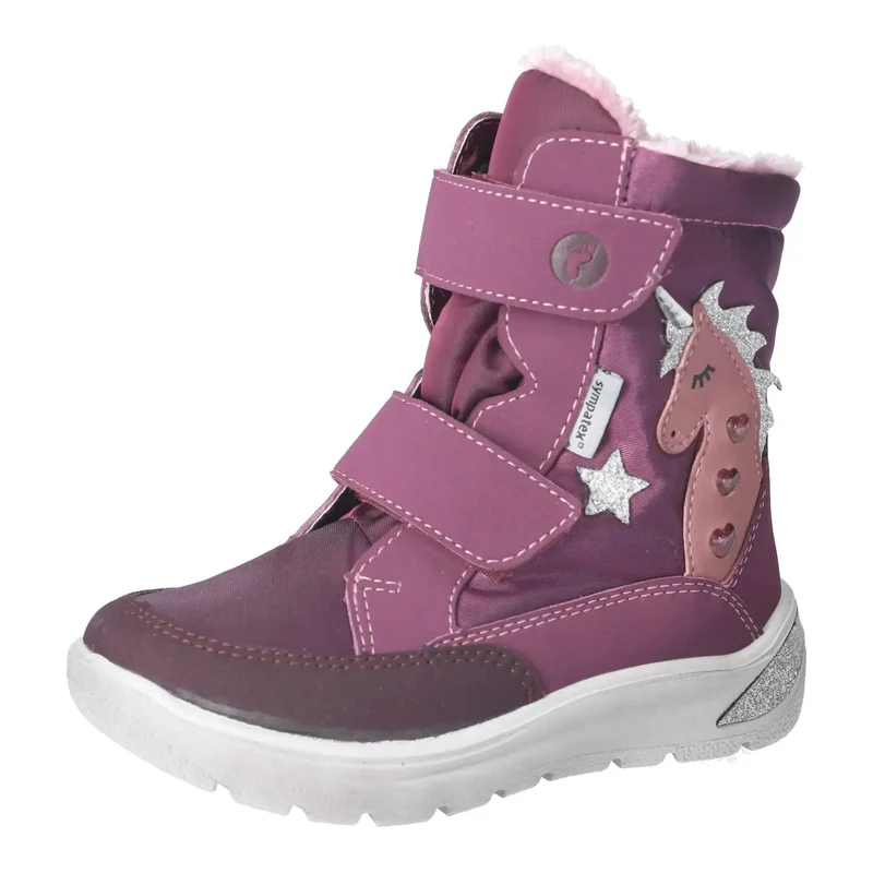 RICOSTA SYMPA-TEX BLINKER Stiefel ANNIKA - bordeaux / Einhorn
