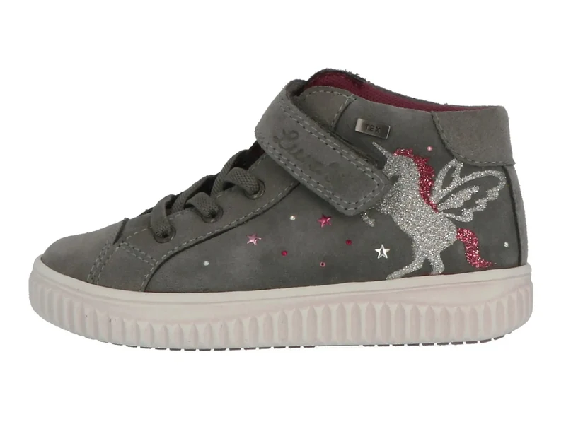 LURCHI TEX Knöchelschuh YINA - grau / Einhorn