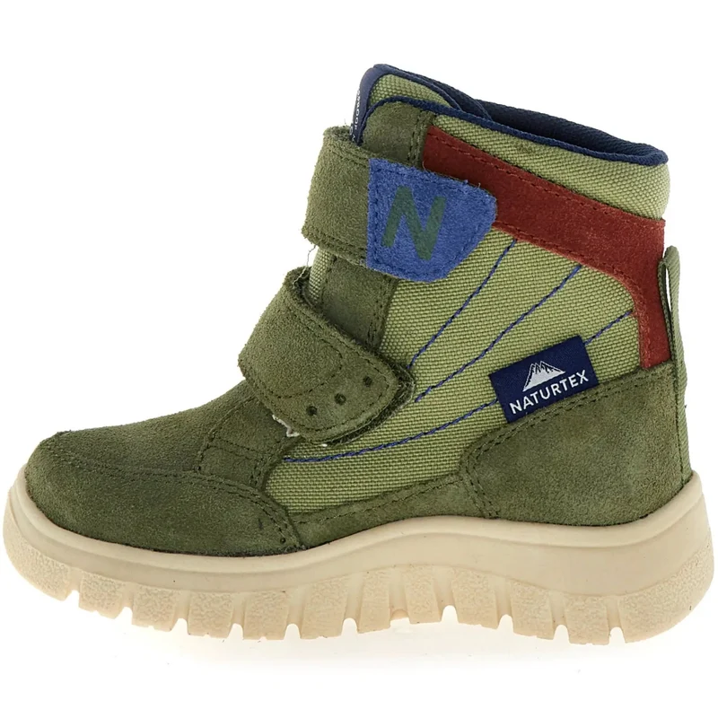 NATURINO NATURTEX Stiefel RIVO - oliv / bordeaux