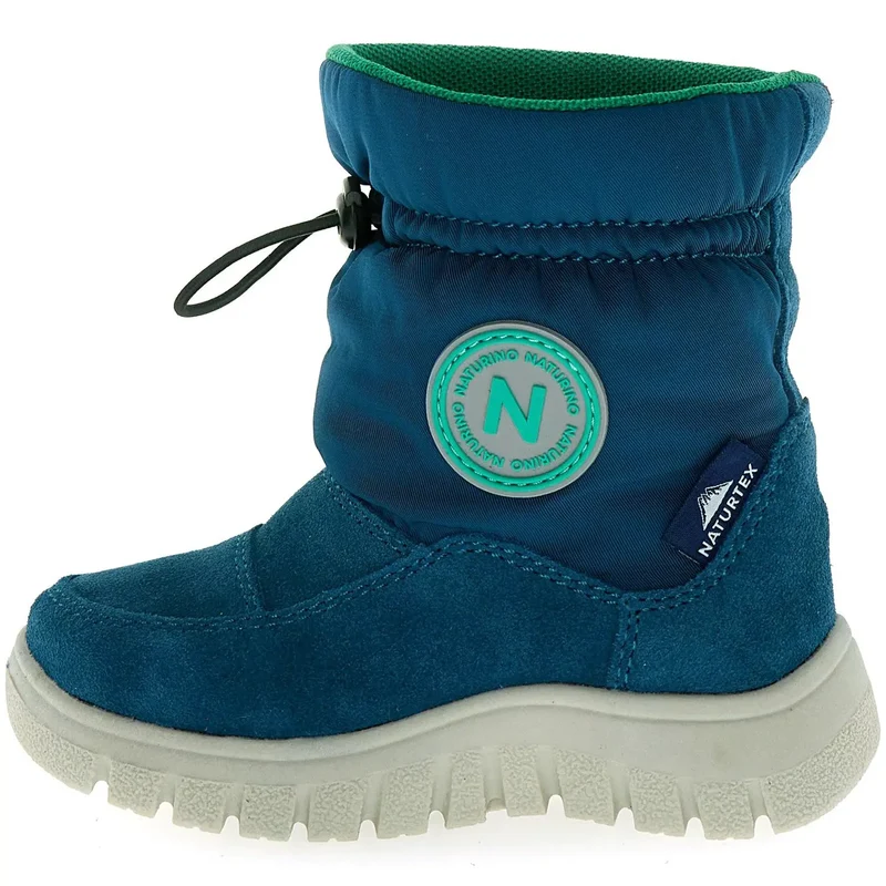 NATURINO NATURTEX Stiefel VARNA - petrol / grün