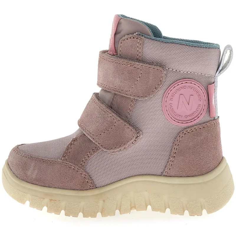 NATURINO NATURTEX Stiefel GEMINAE - altrosa / eisblau