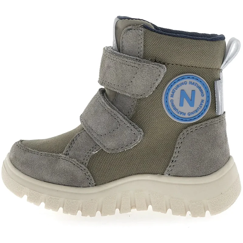 NATURINO NATURTEX Stiefel GEMINAE - grau / oliv