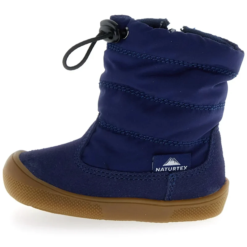 NATURINO NATURTEX Barfuß Stiefel HOCHALPEN - blau