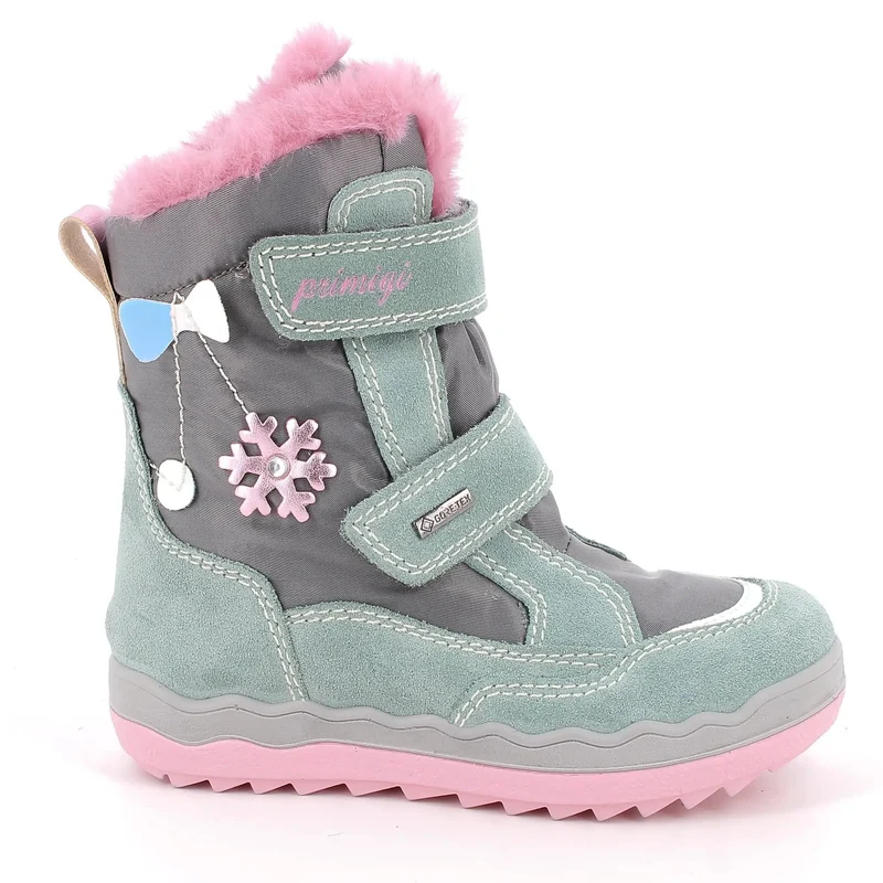 PRIMIGI GORE-TEX Stiefel FROZEN 88837-00 - mintgrün / rosa / Schneeflocke