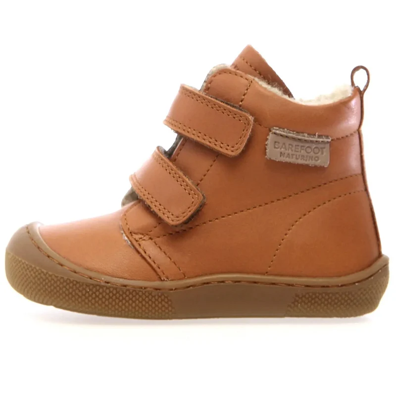 NATURINO Barfuß Stiefel WIGGHI - cognac
