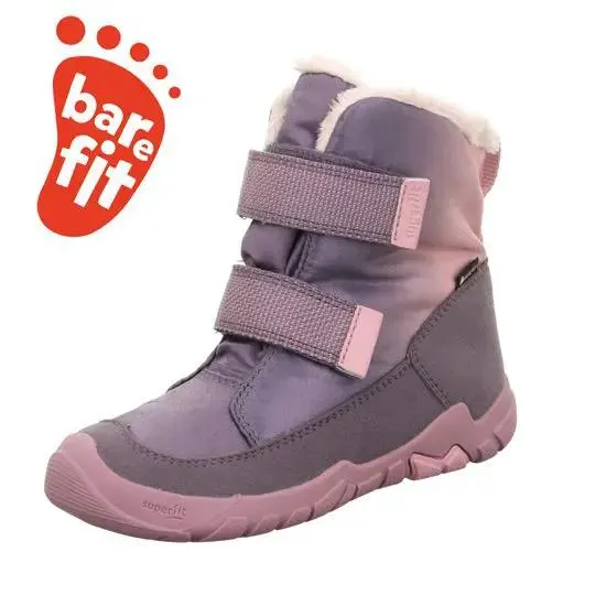SUPERFIT GORE TEX Stiefel Barfußschuh TRACE 6041-85 - lila / altrosa