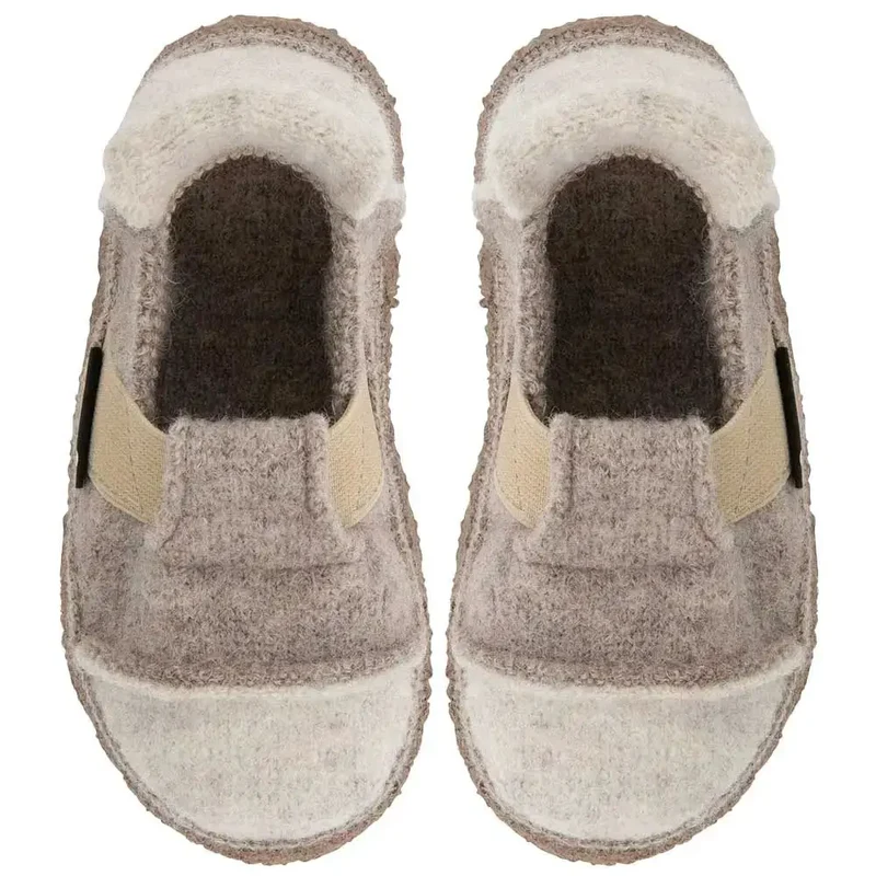 NANGA Hausschuh 31-0010-83 - beige / hellbraun