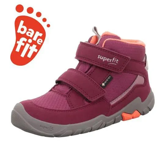 SUPERFIT GORE-TEX Knöchelschuh Barfußschuh TRACE 6042-50 - beere