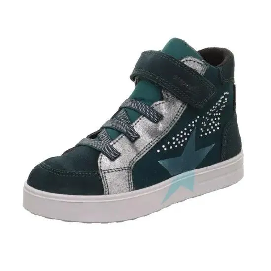 SUPERFIT SYMPA-TEX Knöchelschuh STELLA 811-70 - petrol / Stern