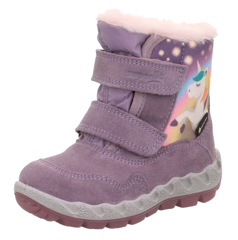 SUPERFIT GORE-TEX Stiefel ICEBIRD 6011-853 - flieder / Einhorn