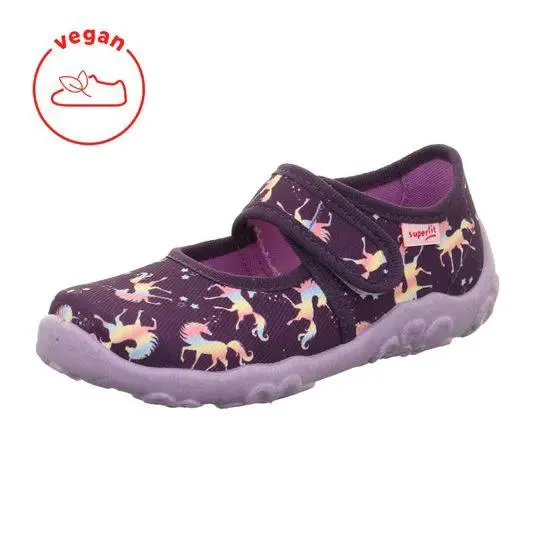 SUPERFIT Hausschuh BONNY 283-855 - lila / Einhorn