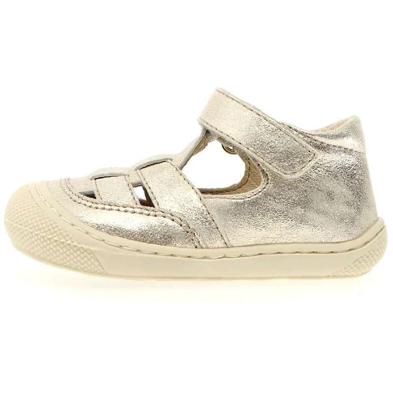 NATURINO Halbsandale WAD - gold / Glitzer