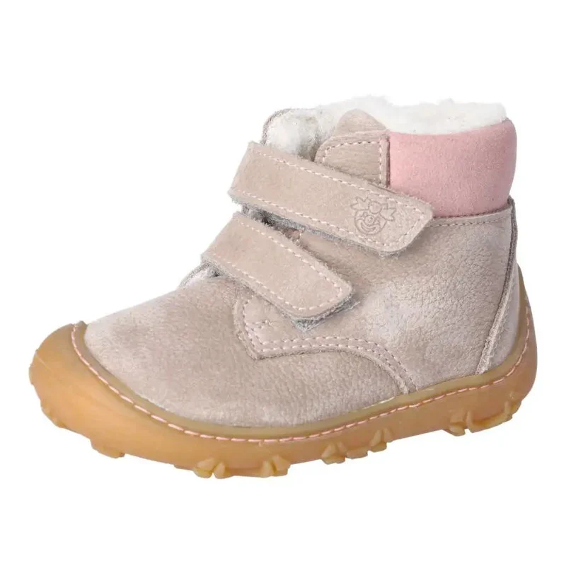 RICOSTA Barfuß Knöchelschuh NICO - beige / rosa