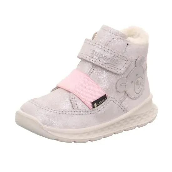 SUPERFIT GORE-TEX Knöchelschuh BREEZE 377-95 - silber / Glitzer