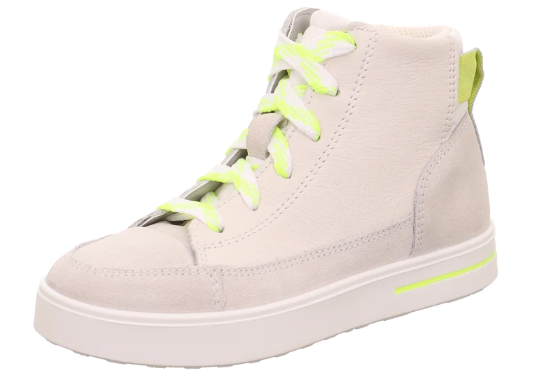 SUPERFIT Knöchelschuh STELLA 815-10 - off white / neongelb