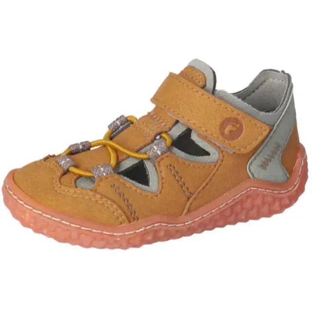 RICOSTA Barfußschuh Halbsandale JEFF - zimt / eukalyptus