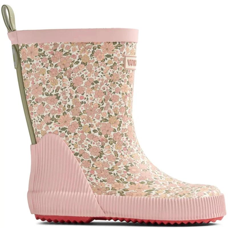 WHEAT Gummistiefel RUBBER BOOT WELLY - rosa / Streublümchen