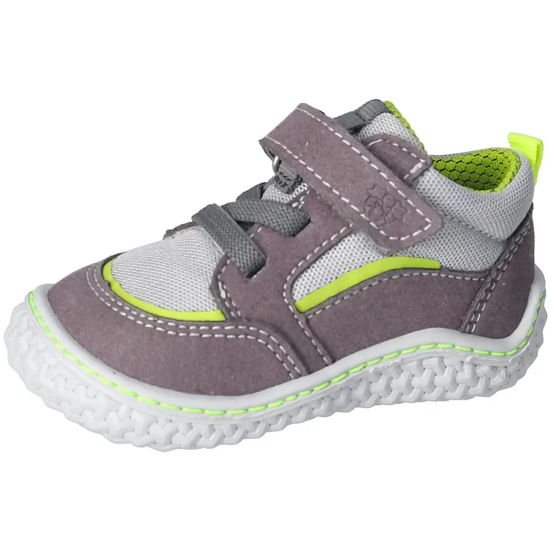 RICOSTA Barfußschuh Halbschuh PATSY - grau / neongrün