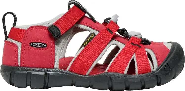 KEEN Halbsandale SEACAMP II CNX - rot / hellgrau
