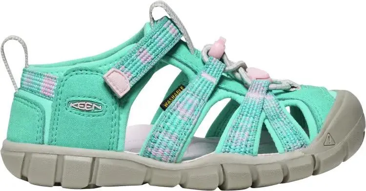 KEEN Halbsandale SEACAMP II CNX - türkis / rosa