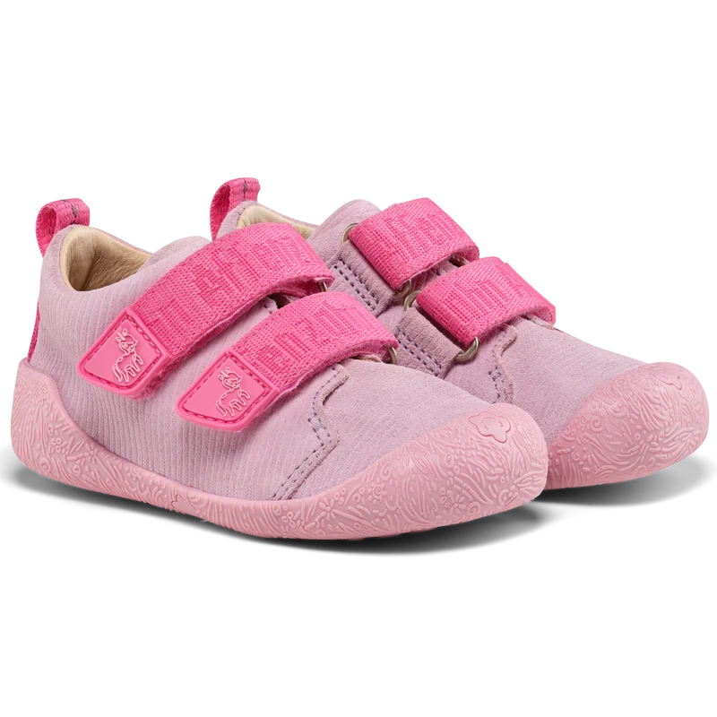 AFFENZAHN Barfuß Halbschuh WALKY EINHORN - rosa / pink