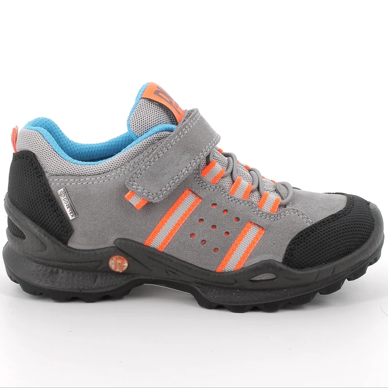 PRIMIGI GORE-TEX Halbschuh FOXY 78830-22 - grau / orange / himmelblau