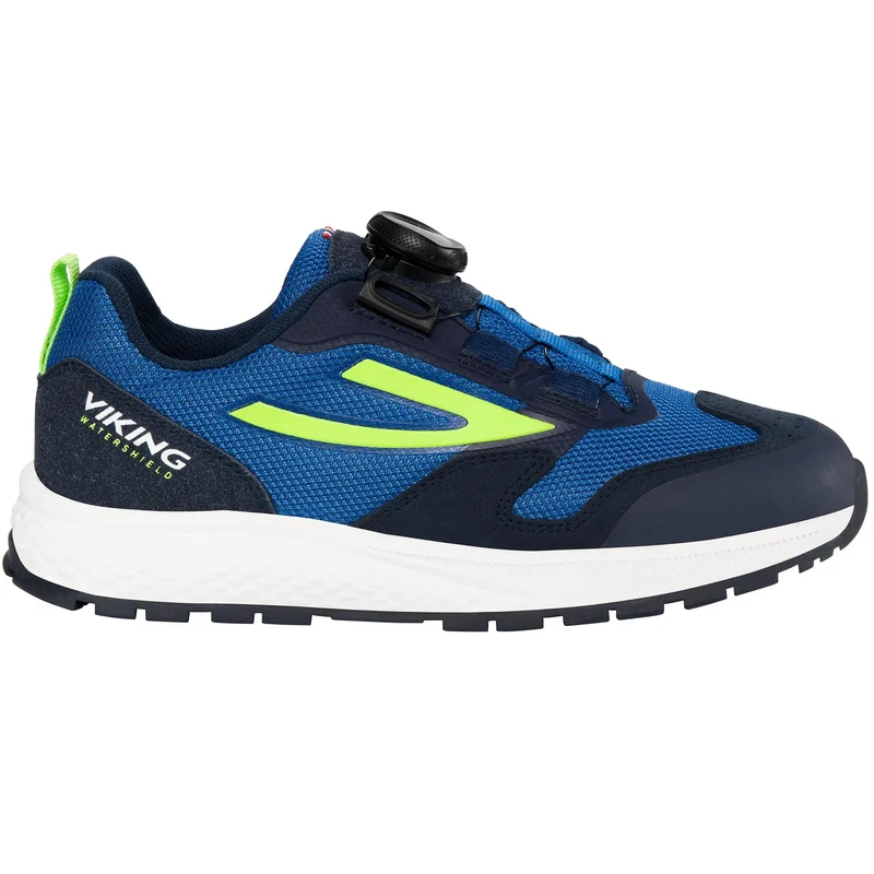 VIKING TEX Halbschuh CENTURY WP BOA - navy / blau / neongrün