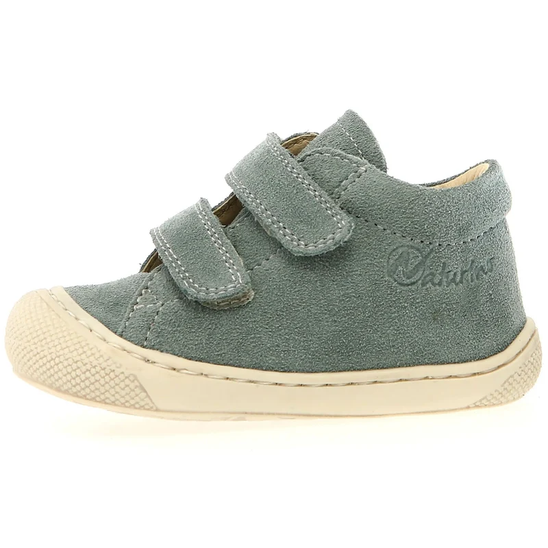 NATURINO Halbschuh COCOON - mineralgrün / Velour