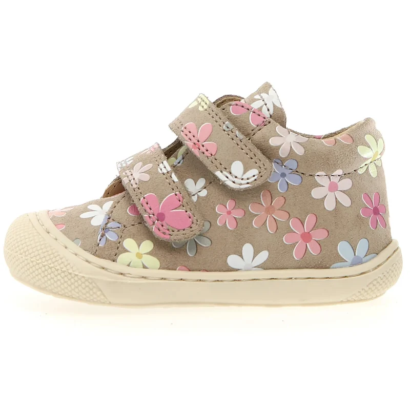 NATURINO Halbschuh COCOON - beige / Blumen