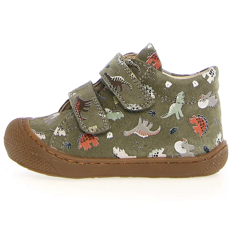 NATURINO Halbschuh COCOON - oliv / Dinosaurier