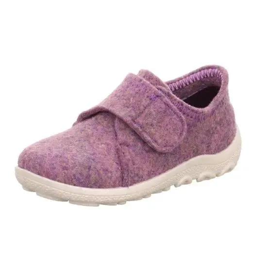 SUPERFIT Hausschuh HAPPY 6296-85 - lila / weiß