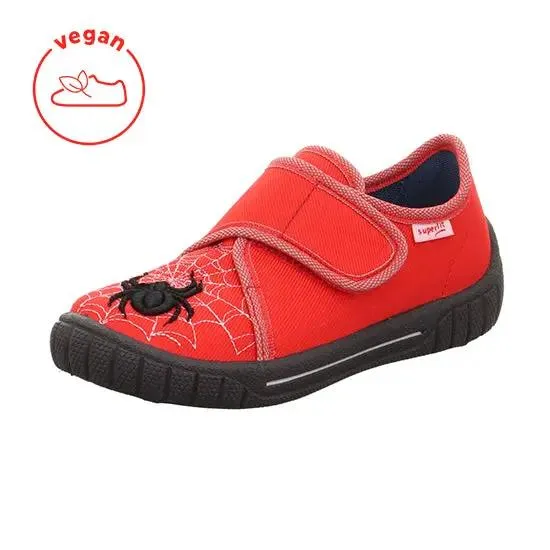 SUPERFIT Hausschuh BILL 271-501 - rot / Spinne
