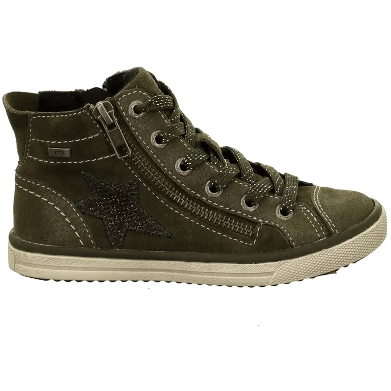 LURCHI TEX Knöchelschuhe 13644-26 SASSI - oliv / Stern