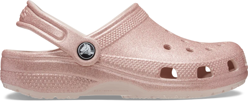 CROCS CLASSIC GLITTER CLOG 206993-6WV - rosé / Glitter