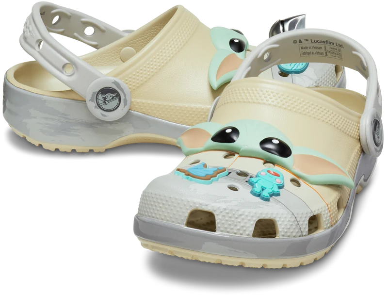 CROCS GROGU CLASSIC CLOG 209494-2Y2 - BabyYoda