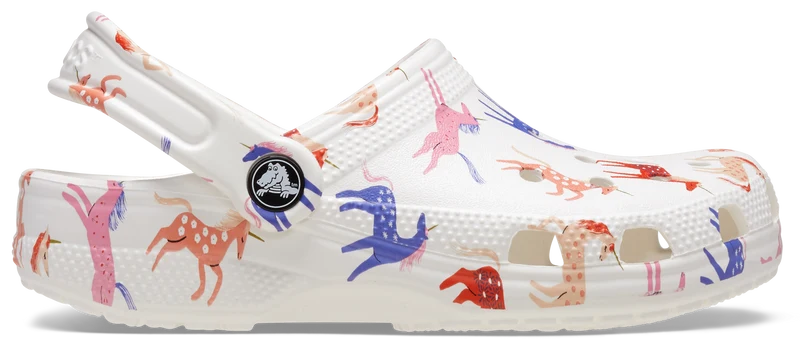 CROCS TODDLER CLASSIC CHARACTER PRINT CLOG 209697-9CD - Einhorn