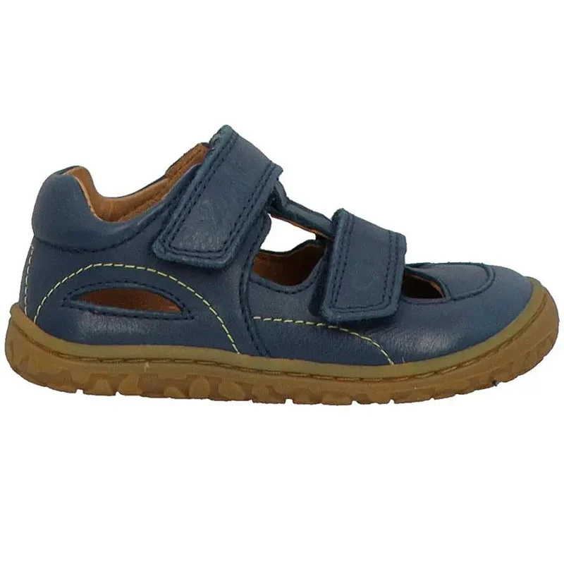 LURCHI Barfuß Halbsandale NANDO - blau