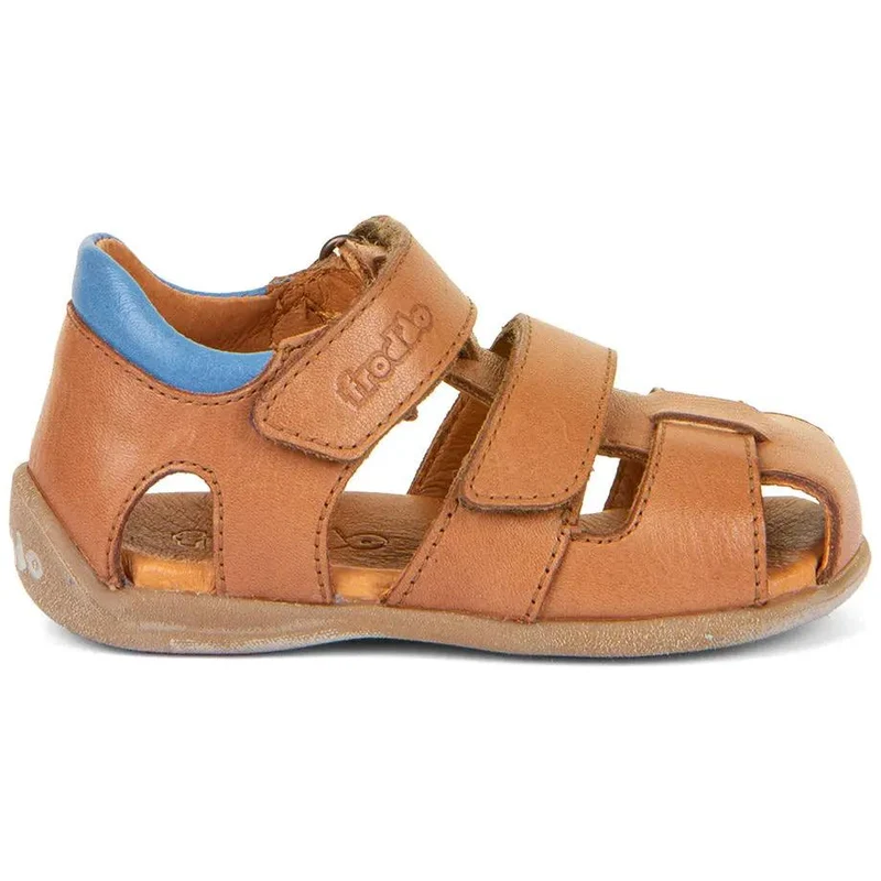 FRODDO Halbsandale G2150190-2 - cognac / jeansblau