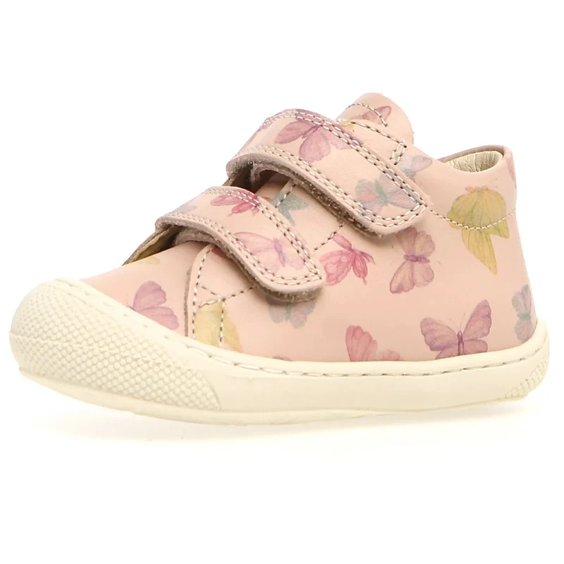 NATURINO Halbschuh COCOON - rosa / Schmetterlinge