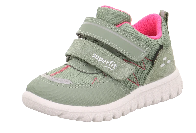 SUPERFIT GORE-TEX Halbschuh SPORT7 MINI 6182-75 - salbei / pink