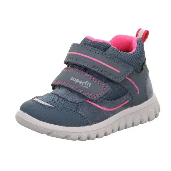 SUPERFIT GORE-TEX Knöchelschuh SPORT7 MINI 6189-801 dunkelblau - pink