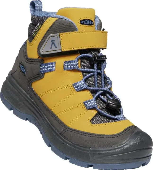 KEEN DRY TEX Knöchelschuh REDWOOD MID WP - curry - rauchblau