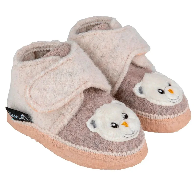 NANGA Hausschuh 25- 0475 83 beige - Teddy