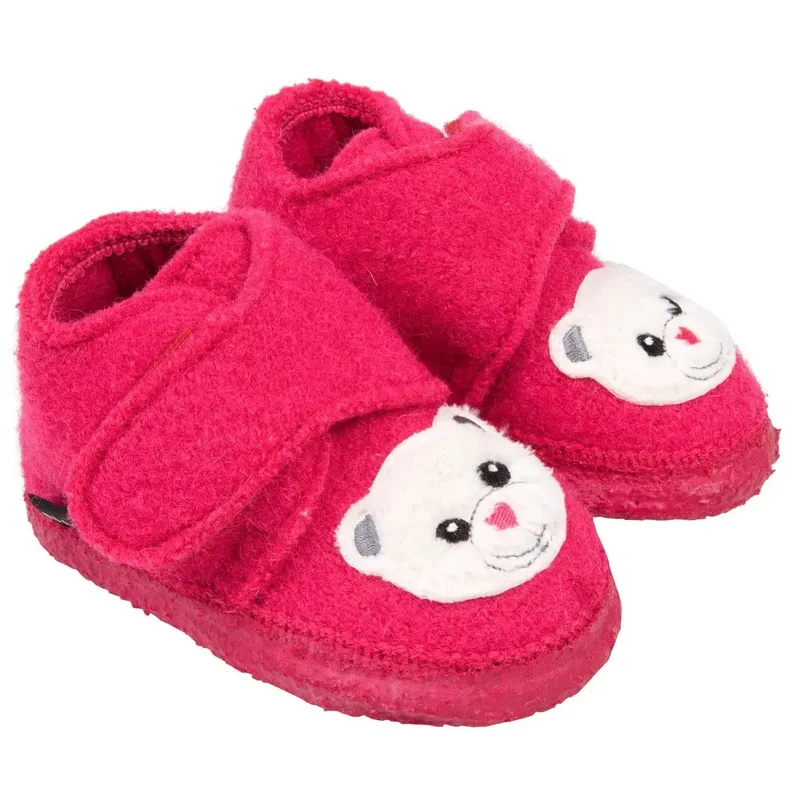 NANGA Hausschuh 25-0475 28 fuchsia - Teddy