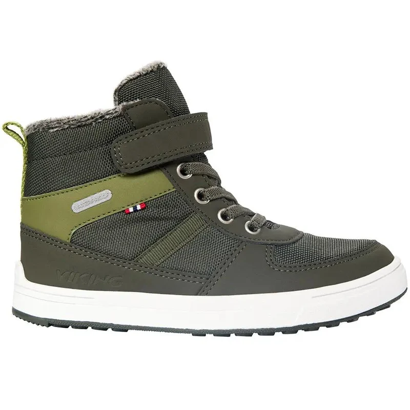 VIKING TEX Knöchelschuh LUCAS WARM WP - oliv - kiwi