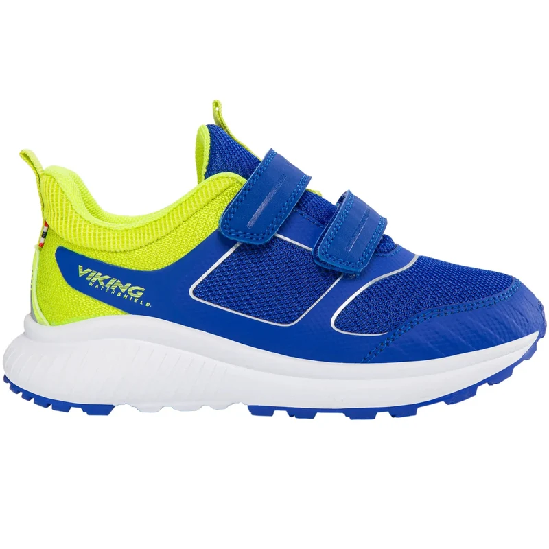 VIKING WATERSHIELD TEX Halbschuh AERY WP 2V - royalblau / neongelb