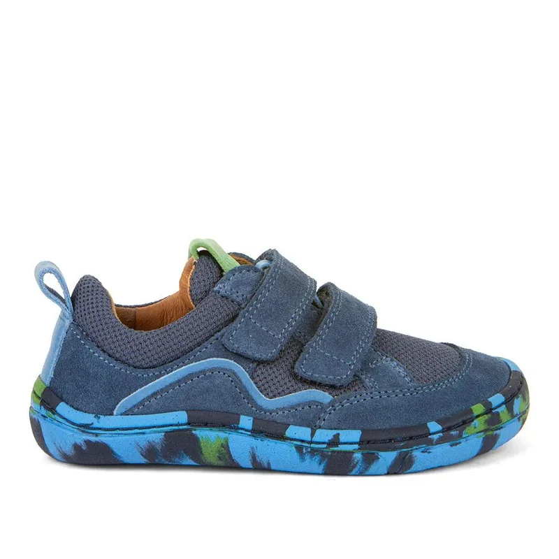FRODDO Barfußschuh Halbschuh G3130245 - blau / grün