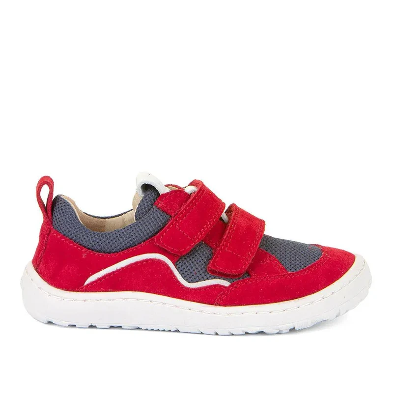 FRODDO Barfußschuh Halbschuh G3130246-6 - rot / grau